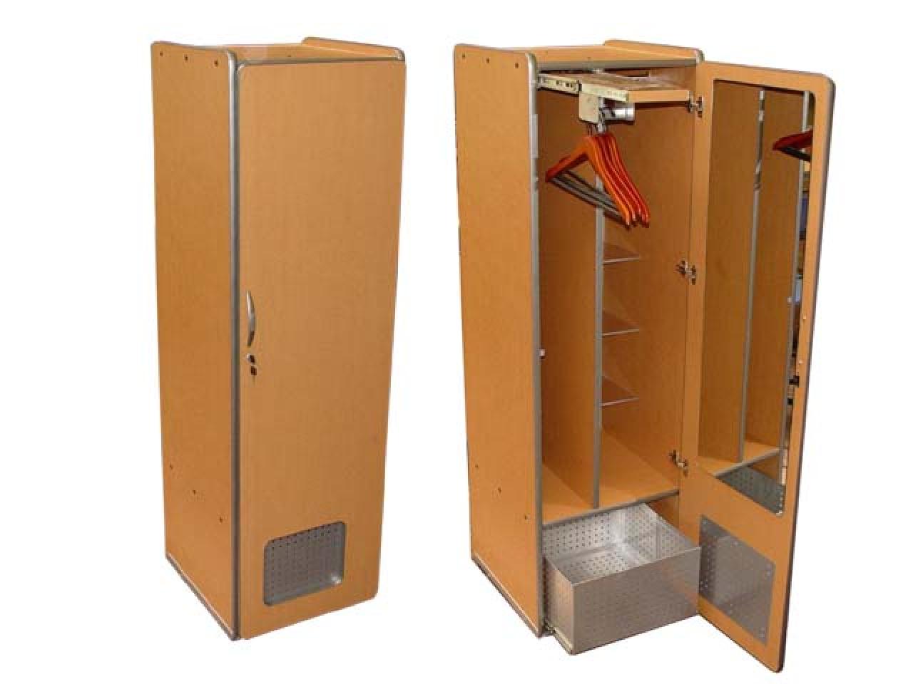 locker de 1 puerta kucamp h180 55 x 55 cm para damas