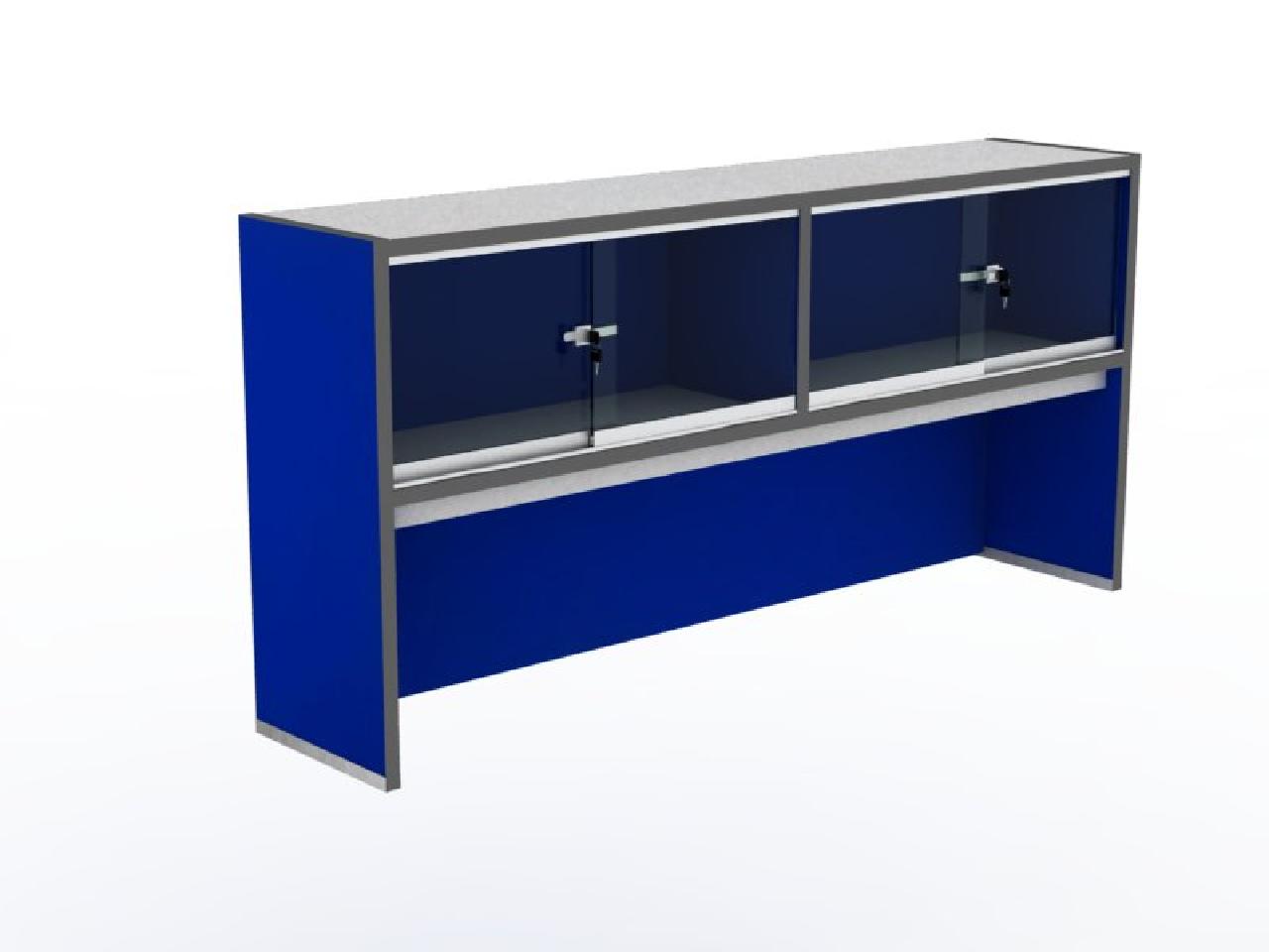 librero-sobre-credenza-para-laboratorio-h92-185-x-40-cm-puertas-corredizas-de-cristal-6mm